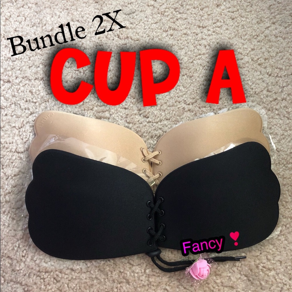 Backless Bra Strapless Bra PushUp Cup A HOLD
